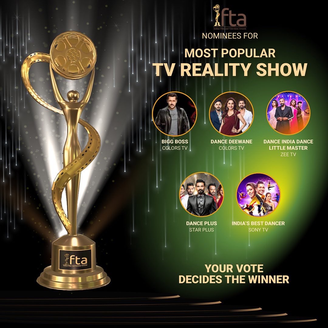 ifta_india's tweet photo. โญ๏ธ IFTA Most Popular TV Reality Show 2021-22 โญ๏ธ
Voting link - https://t.co/HsoPUBZmH3
Vote for Your Favourite!!
#ifta2022 #peopleschoiceawards #polbol https://t.co/PxvtPoJCWB