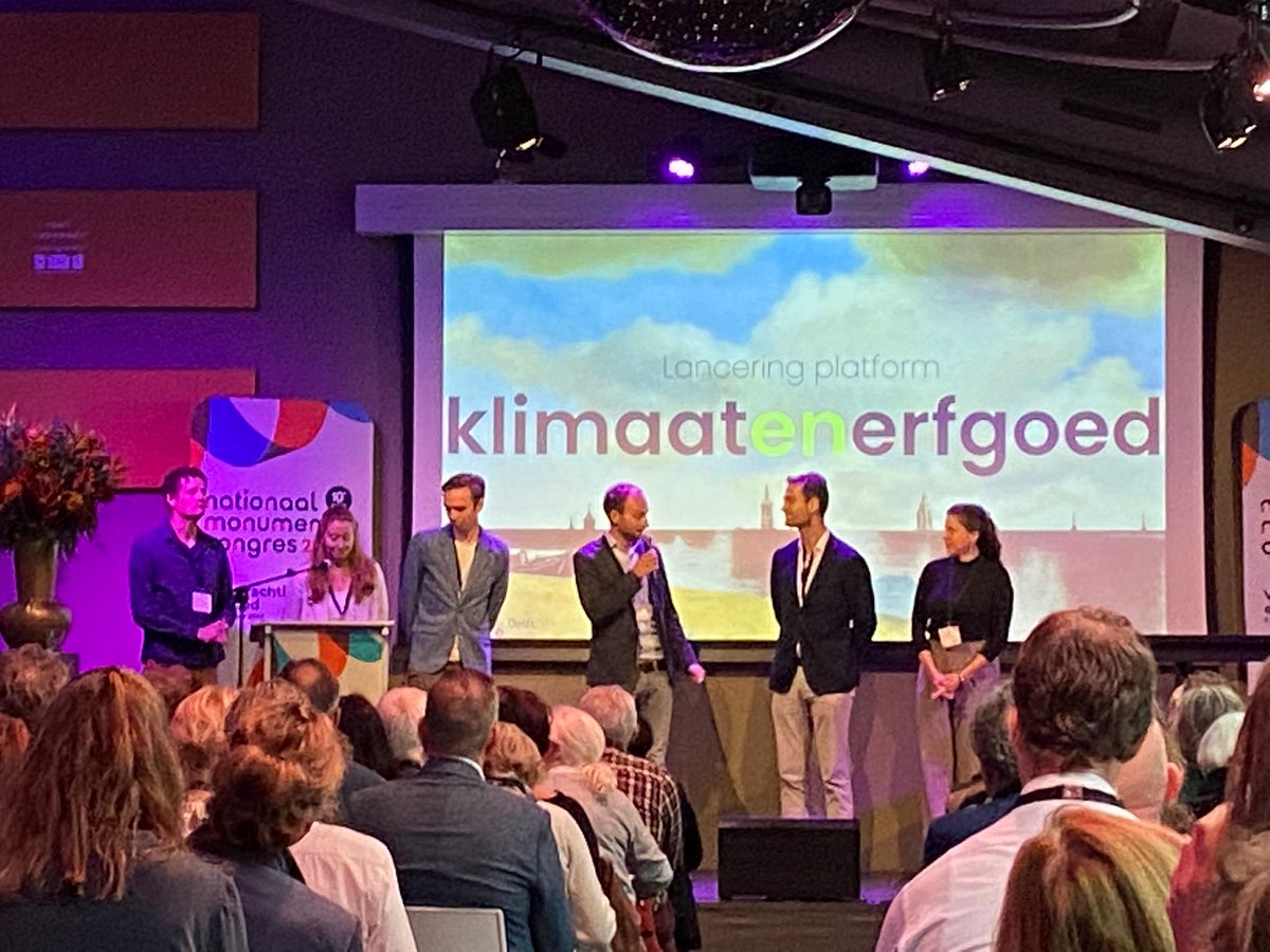 #lancering Het nieuwe platform 'Klimaatverandering en Erfgoed' is nu live en zojuist door oprichters uit erfgoedsector gepresenteerd tijdens het Nationaal Monumentencongres. Lees hier ons persbericht: lnkd.in/eusZU979  #NMC2022 #KlimaatenErfgoed #VeerkrachtigErfgoed