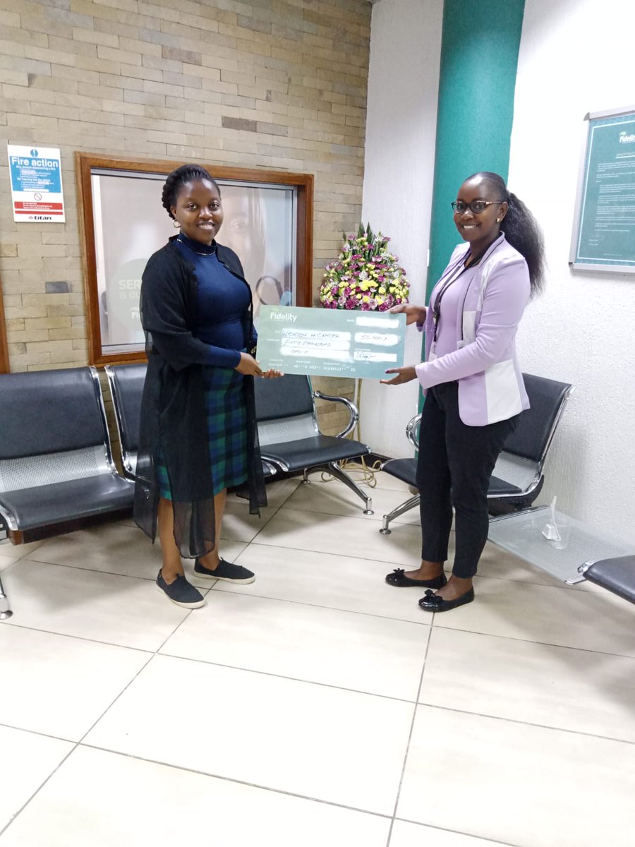 FidelityKenya's tweet photo. At Fidelity, giving back to the society is our DNA &amp; we understand the importance of a healthy society. during a recent golf tournament, we supported an initiative by @Women4Cancer with a token of Ksh 50,000 to raise funds in support of screening &amp; detection of cervical cancer, https://t.co/ACZZNjtknS