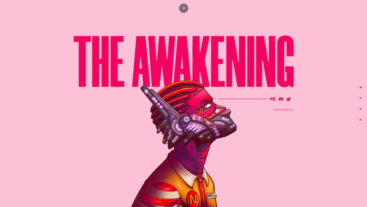 OxSixty9's tweet photo. Can't help myself when people paper these @neo_hunters. The Awakening is going to be insane. @newpunkart69 &amp; @itsnftsergio have put an enormous amount of effort ensuring they're perfect. 

Also Fingers crossed for a Cyberpunked DeGod, cause GODDAM they're seggsy 🔥

#LFH 🔫 https://t.co/EVREXVCxTI