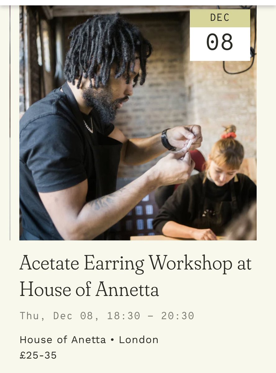incredibusy's tweet photo. This is a lovely idea for a Gift, 
jewellery-making workshop, at the most amazing venue! @MadeByPivot 
at @houseofannetta (&amp; very Instagrammable📸) https://t.co/u5khrJ6II2 #communityfirst #thinklocal https://t.co/Ceg63DzTFO
