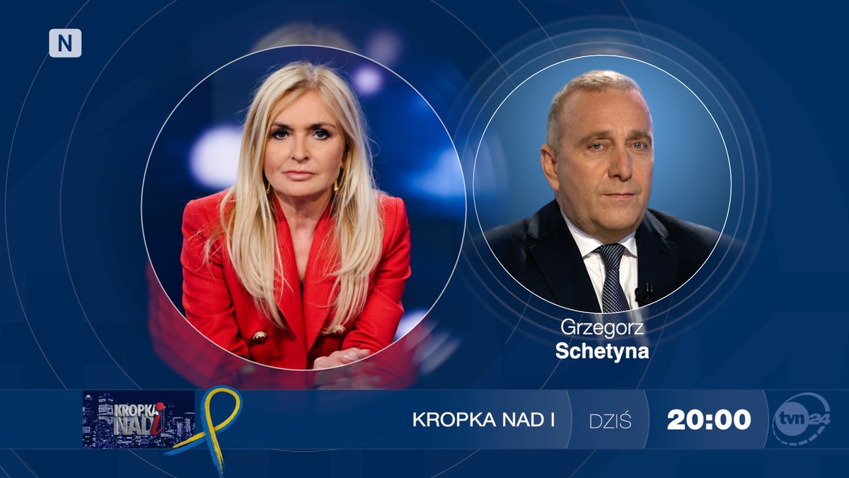 W czwartek gościem 'Kropki nad i' będzie @SchetynadlaPO. Zapraszamy o 20:00 do @tvn24.