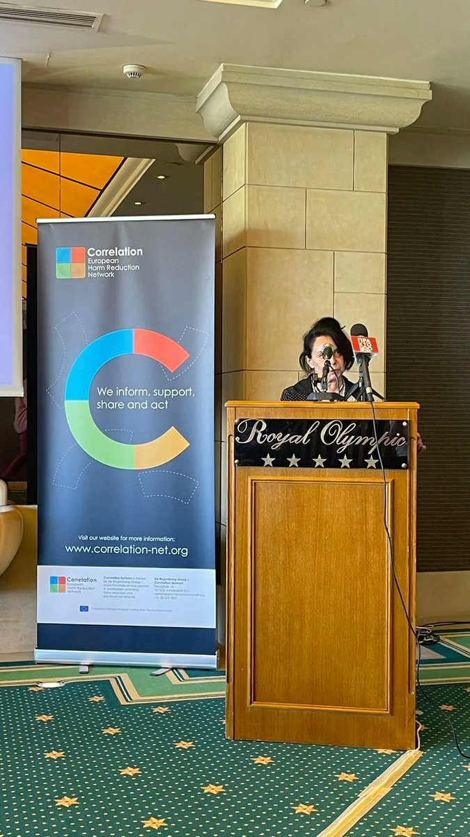 CorrelationNet's tweet photo. Daphne Chronopoulo, from EuroNPUD and PeerNUPS announces this is the first time that they have been welcomed in the conservation with the government. They hope to continue working together as it is fundamental to listen to what happens on the streets. #CEHRNAthens22 #HRWorks https://t.co/wTYfH9sZGj