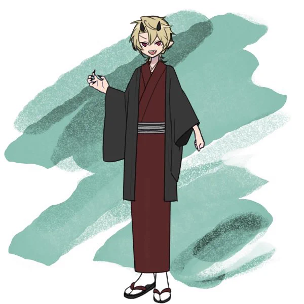 琥珀と黎雪、見た目(若干違うけど)こんな感じ想定、、(画像/Picrew)  