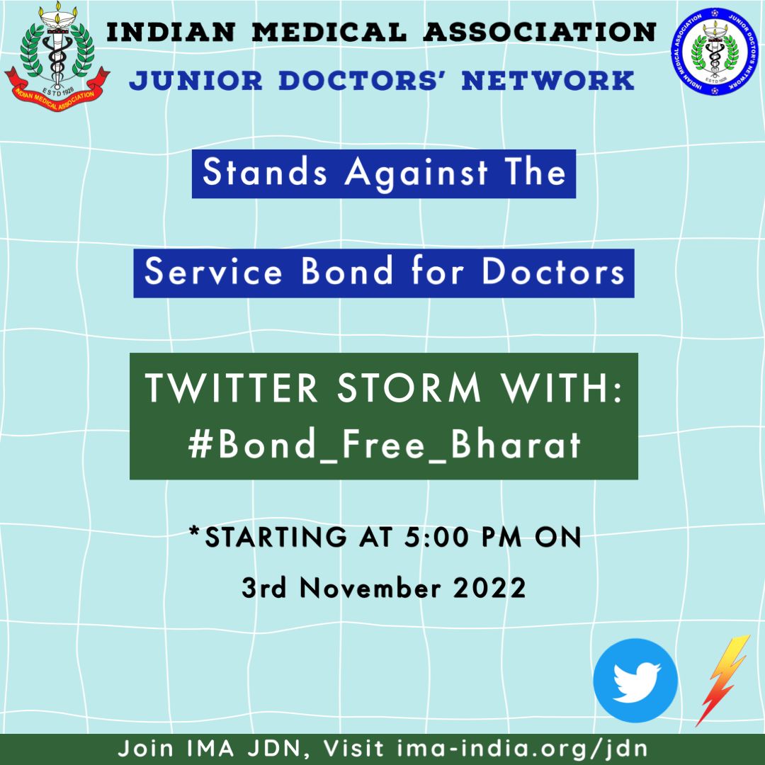 bhavyatanwar553's tweet photo. Medical students of Haryana are on strike against 40 lacs fees/loan in Government medical colleges. If you feel they are justified in this, please join Twitter storm today at 5 PM from your mobile phones only.
#shameonharyanagovt
#Bond_Free_Bharat
@cmohry
 @anilvijminister https://t.co/KxKqBx2r8T