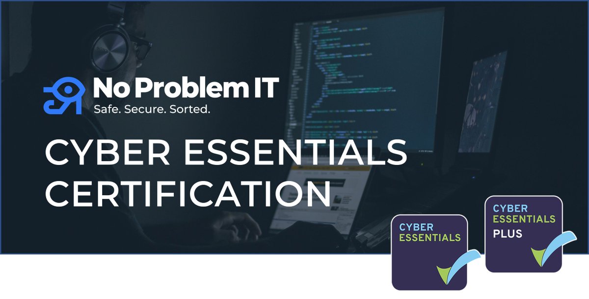 Do you have Cyber Essentials? If not you should.

Cyber Essentials not only helps you to guard your organisation against cyber attack, it is also a requirement to win any government contracts.

Don't miss out on opportunities, find out how more here.shorturl.at/ciPQZ