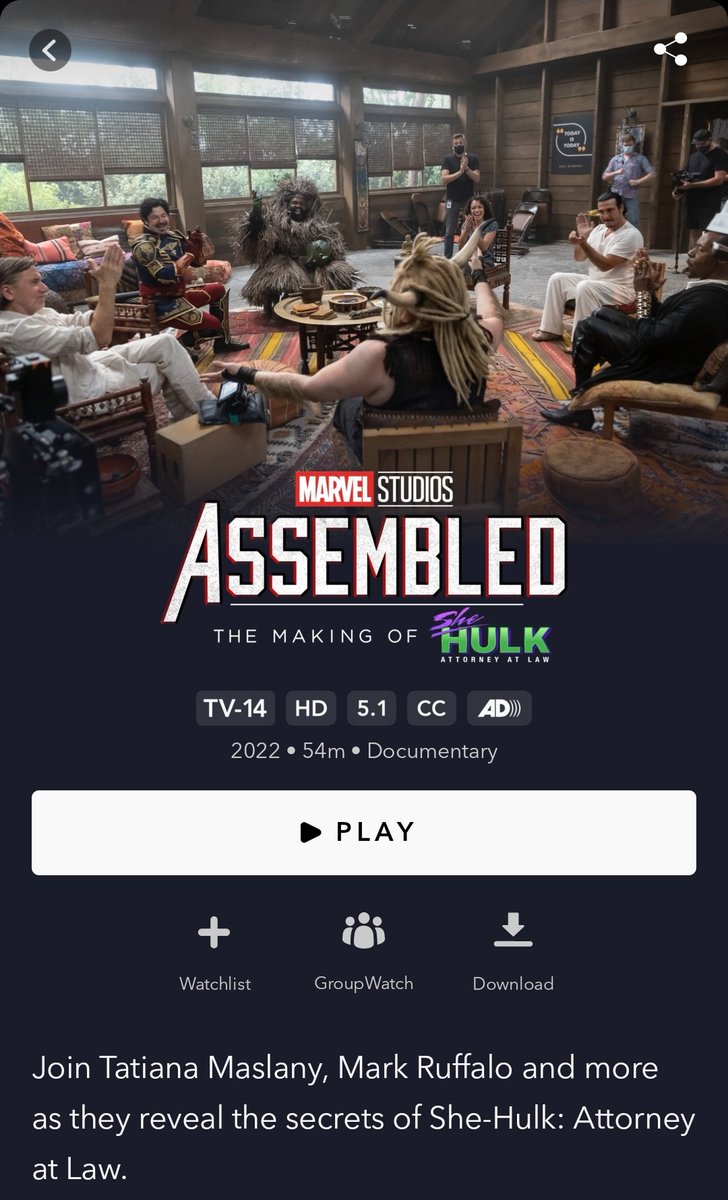 AgentsFandom's tweet photo. The Assembled special for #SheHulkAttorneyAtLaw is now available on #DisneyPlus!
#SheHulk
#Daredevil
#Hulk
#Titania
#JenWalters
#JustJen
@DisneyPlusCA https://t.co/W3H58ZZFL9