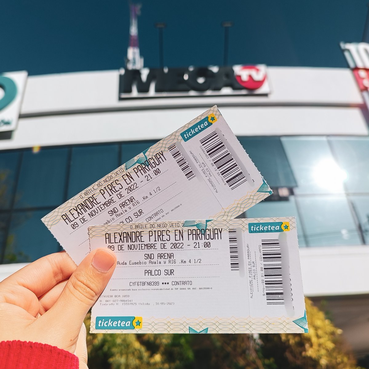 780AM's tweet photo. 𝗔𝗟𝗘𝗫𝗔𝗡𝗗𝗥𝗘 𝗣𝗜𝗥𝗘𝗦 𝗧𝗘 𝗘𝗦𝗣𝗘𝗥𝗔🎤|

🎫🎫Ganate un par de entradas para el concierto de Alexandre Pires, artista de Radio Latina 97.1 FM, en 3 simples pasos😍:

✅Seguí a @Megatv_py
#⃣Compartí este post con el #MEGATV
😉Dejá tus tres últimos números de cédula https://t.co/4kduYLYRRu