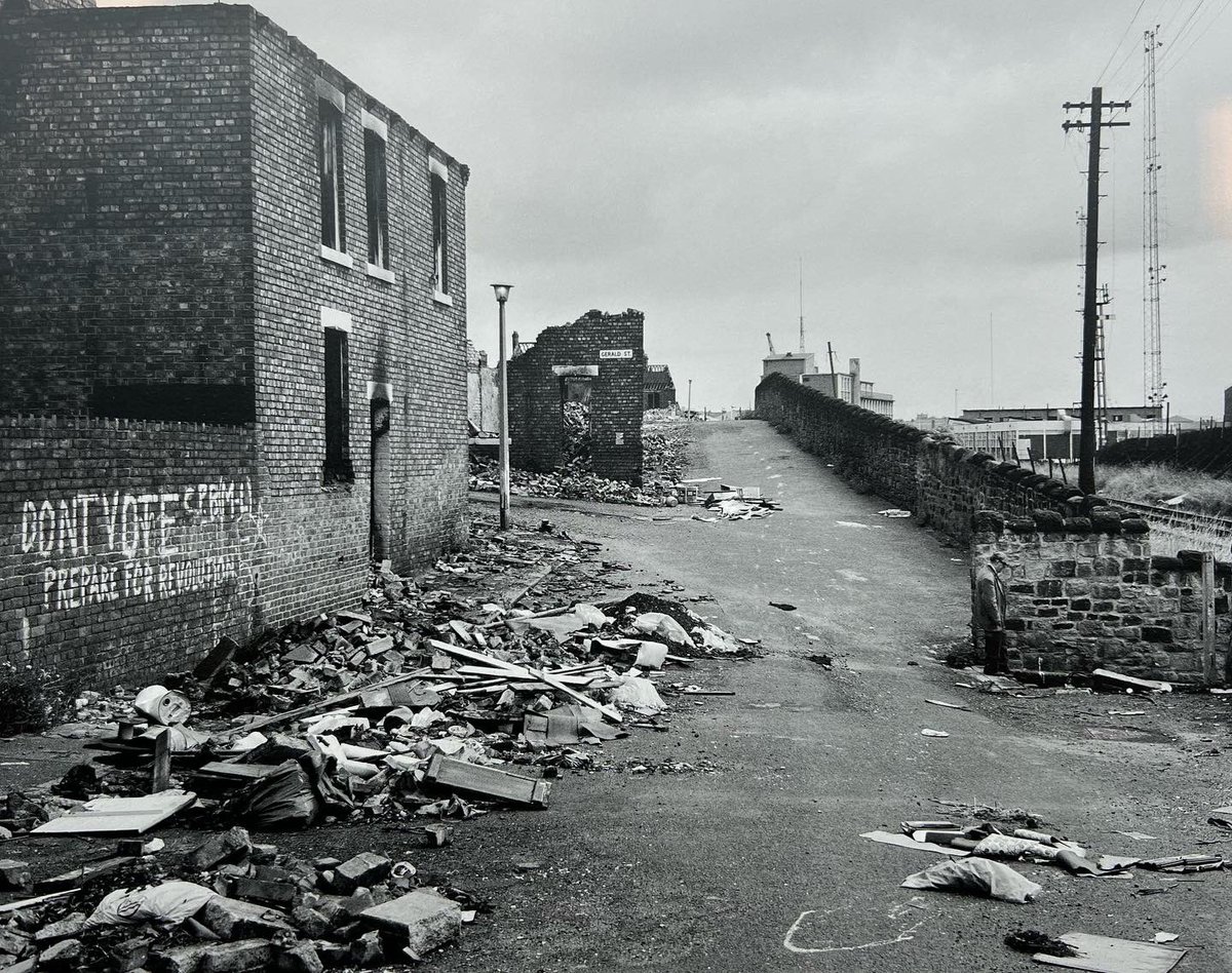 tomdyckhoff's tweet photo. The most powerful (to me) of Chris Killip’s photographs at his retrospective @TPGallery are this trio of a street in north-east England, shot over a brief period in the mid 1970s.
A story told. https://t.co/9ejDgPEcW2