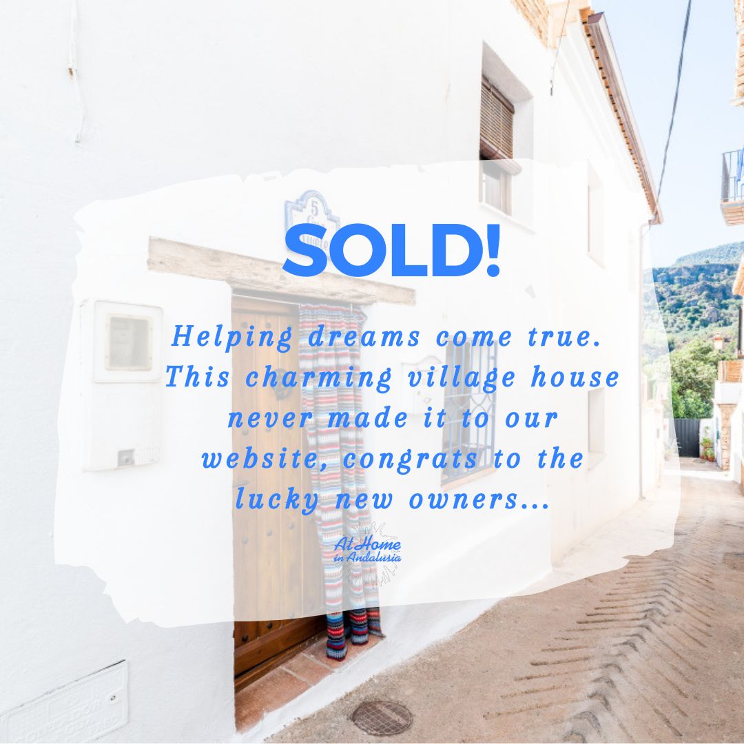 ValledeLecrin's tweet photo. That went quick! We never got a chance to advertise. Would you like to know about houses new to the market? 
Contact us on E: info@athomeinandalusia.com or T: +34 958 793 965 
Selling? YOLO (You Only List Once), we have buyers ready to buy.
#valledelecrin #lecrinvalley #granada https://t.co/XrfHXLwOFq