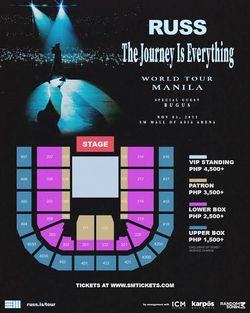 erces_'s tweet photo. WTS LFB 
RUSS IN MANILA 
RUSH SALE!!

Selling my extra RUSS IN MANILA CONCERT 2 VIP patron tickets for 4k each! 🫶 #RUSSinManila #thejourneyiseverything russ in manila concert for sale!!
 -dm me https://t.co/9mbEBwfiXt