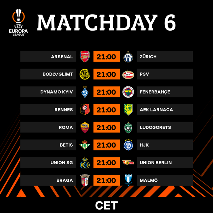Offsider_ES's tweet photo. 🌍 Jueves de #UEL y #UECL para cerrar la fase de grupos:

📌 El 𝐑𝐞𝐚𝐥 𝐁𝐞𝐭𝐢𝐬, a certificar su invicto
📌 La 𝐑𝐞𝐚𝐥 𝐒𝐨𝐜𝐢𝐞𝐝𝐚𝐝, a lograr la 1º plaza ante un 'toro'
📌 El 𝐕𝐢𝐥𝐥𝐚𝐫𝐫𝐞𝐚𝐥, a recuperar sensaciones en Polonia https://t.co/7HEdv19ZDd