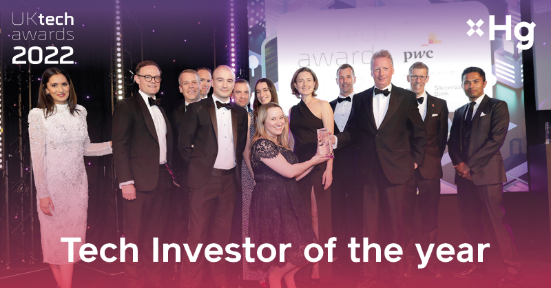 HgCapital's tweet photo. We are honoured to announce that Hg has won the tech investor award for the third year in a row at the UK tech awards 2022.
A huge congratulations to @IRISSoftwareGrpand and @TheAccessGroup for their awards and all the other nominees from the Hg network and beyond.
#uktech22