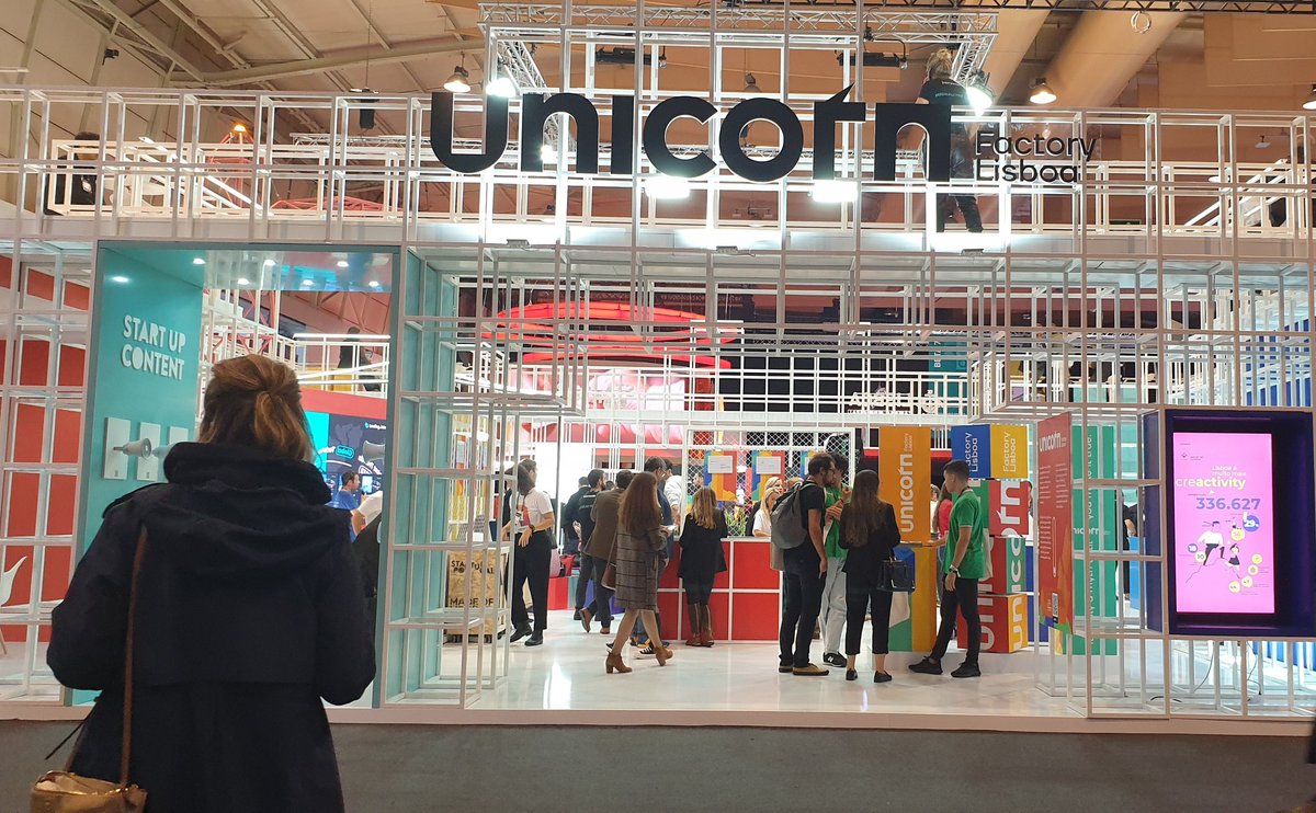 The <a href="/unicornflisboa/">Unicorn Factory Lisboa</a> was presented last week by <a href="/CamaraLisboa/">Lisboa</a> and is now at the <a href="/StartupPortugal/">Startup Portugal</a> booth at #WebSummit2022! Stop by to learn more about this new project for scale-ups! #WebSummit #PortugalTechWeek #PTW2022