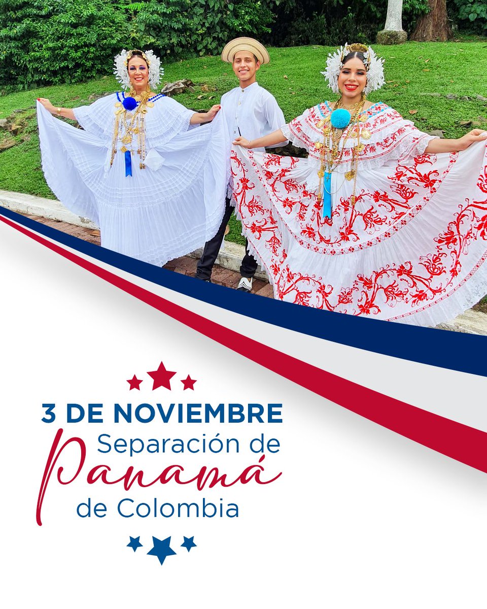InfinityMedPma's tweet photo. 🤩 Conmemorando nuestra #SeparacióndeColombia y el inicio de la nueva #RepúblicadePanamá, acto que no fue fácil de conllevar, sin embargo gracias a los diferentes próceres que lideraron la gesta separatista enaltecieron el nombre de nuestro #Istmo. 

😲📣 Viva #Panama 🇵🇦 https://t.co/0wqCpWYxDk