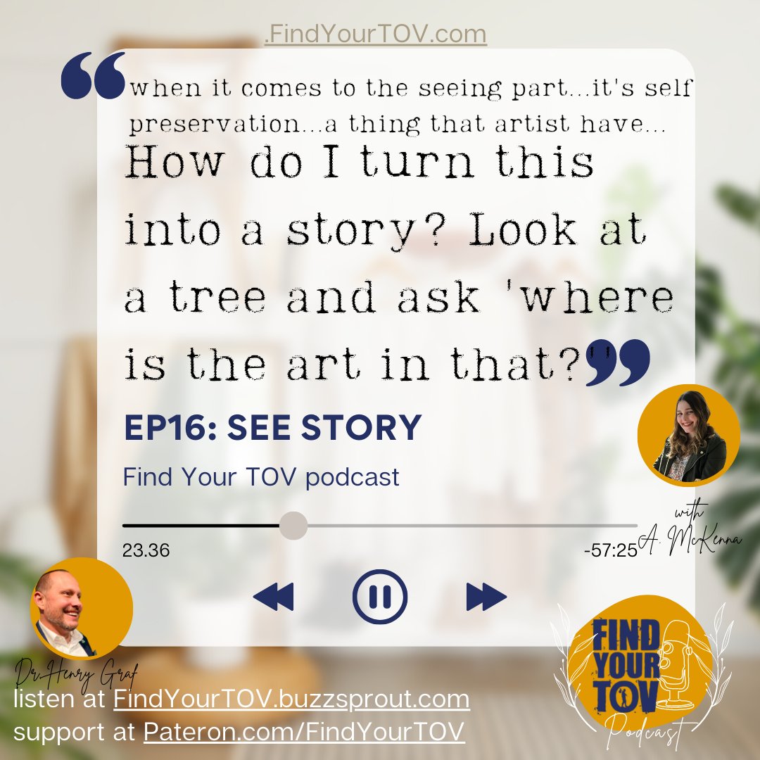 henrygraf's tweet photo. I quote "Drawing on the Right side of the Brain" often. When I asked @artbyamckenna about it, she replied as only an artist could and connected the dots of drawing and story, inspiring Episode 17. Be sure to give 16 a listen before next TOV tuesday.

https://t.co/KrOtofTmKD https://t.co/QMTGE8AAix
