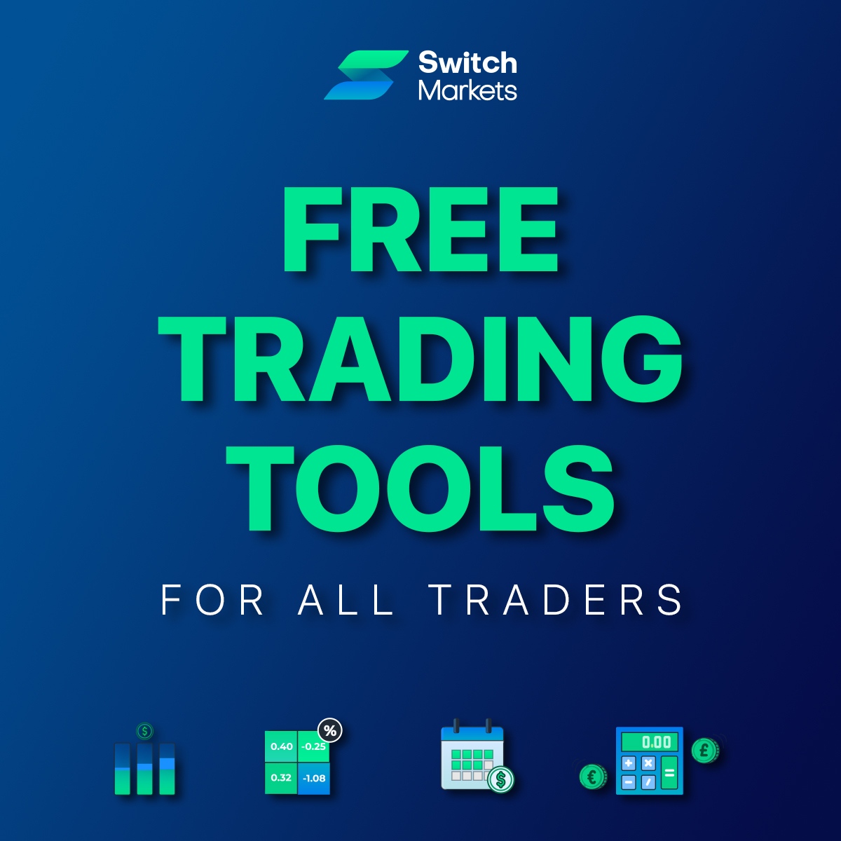 SwitchMarkets's tweet photo. Every trader needs a reliable toolbox. 👀 Our's FREE! 🔥

Here’s what you get:
✅ Forex profit calculator
✅ Forex lot size calculator
✅ Forex economic calendar
✅ ...and more!

Go grab the tools NOW 👉️ https://t.co/2VpJeaWbac

#forex #forextrading #tradingtools https://t.co/NoGj2FZCVn