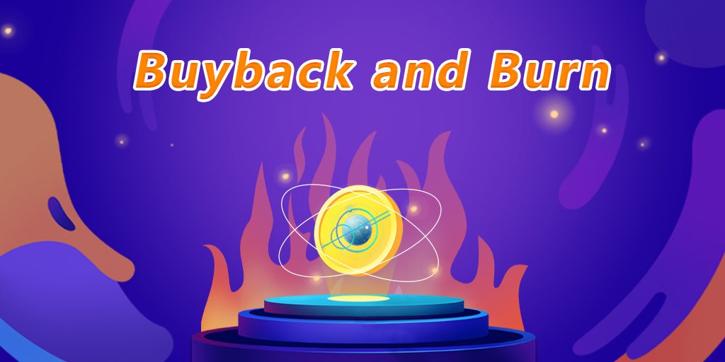 🎯The team has been actively communicating with the community and will subsequently implement a buyback program.

🔥The transaction fees , etc. generated within the #UvTokenWallet ecosystem Will be used to buy back $UVT  for Burning.