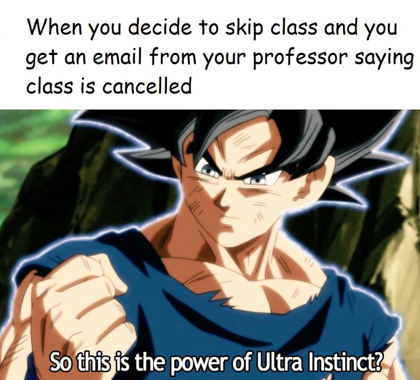 ayushmishra_44's tweet photo. Finally, Ultra Instinct's True Potential &amp; Power Is Discovered ! 😂😂

Follow For More Memes —
@ayushmishra_44

Tags -
#MEMES #animes #coolmemes #animememes #Goku #DragonBall #DragonBallSuper #Ultrainstinct #gokunewform #gokumemes #anime #DragonBallZ #AyushMishra #ayushmishra_44 https://t.co/hpFil9zyHD