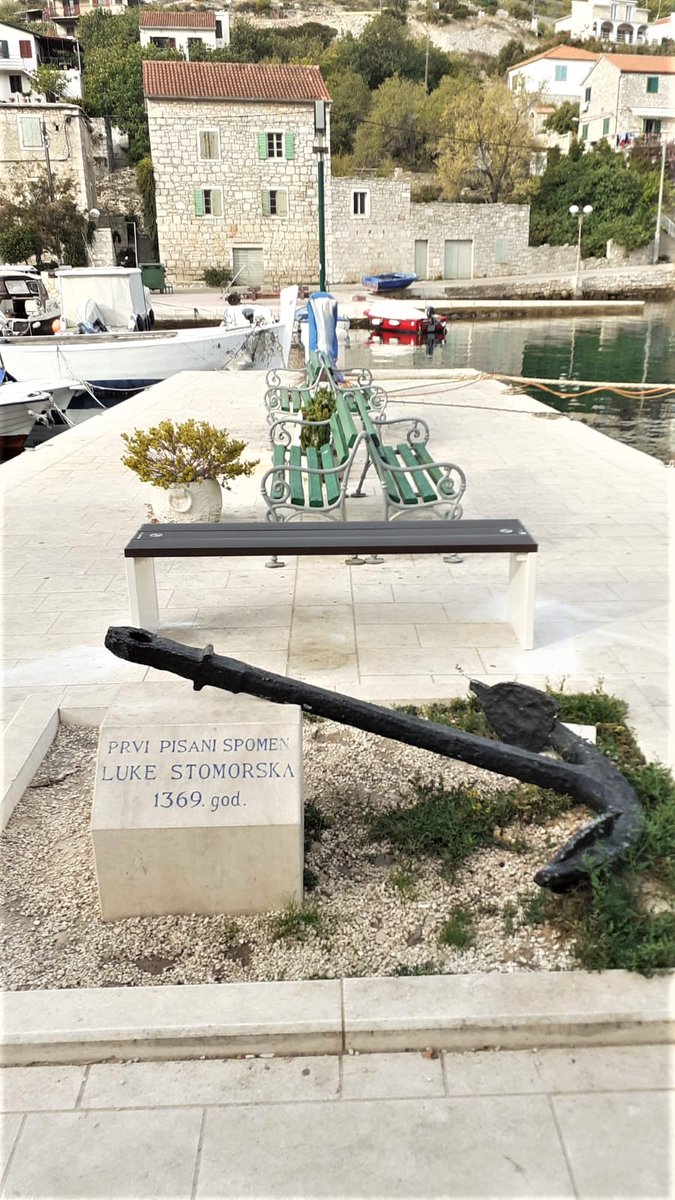 include_ltd's tweet photo. Three Steora City benches are recently installed in Rogac, Stomorska, and Grohote on the charming island of Solta. #community #development #smartbench https://t.co/bkZNr2vB8E