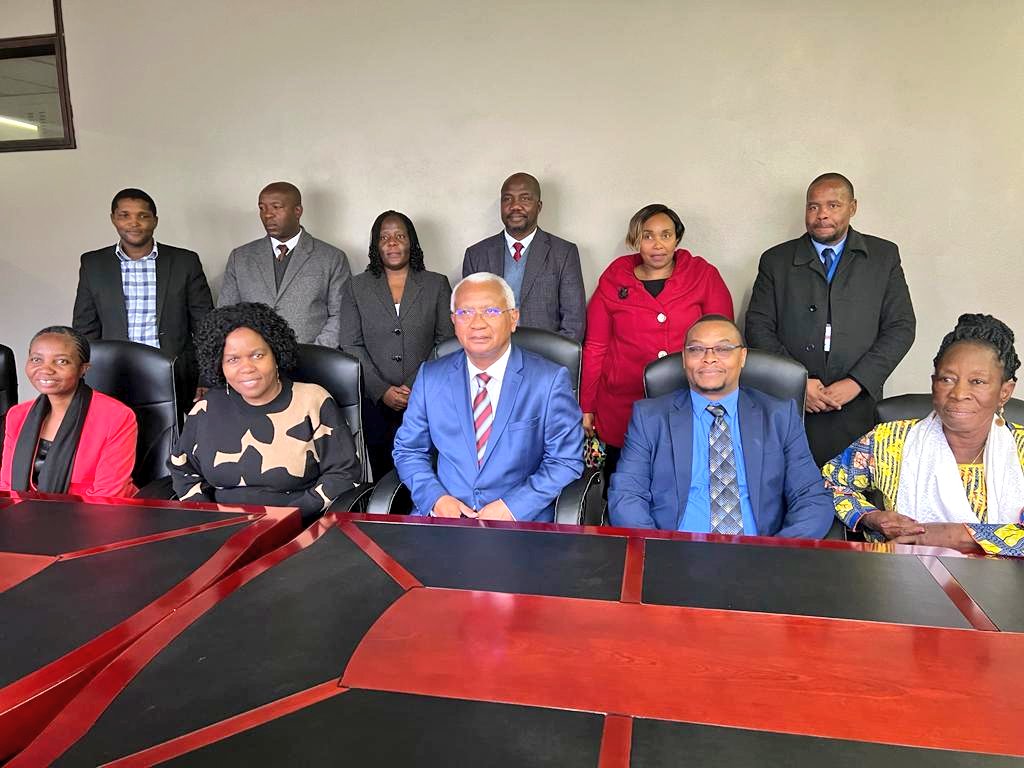 EswatiniHome's tweet photo. The Minister of Home Affairs HRH Princess Lindiwe has met the @AUABC_ delegation during their advocacy mission to lobby for support for ratification of the African Union Convention on Preventing and Combating Corruption (AUCPCC) from different structures in the Kingdom. https://t.co/H5Vs0ELpoH