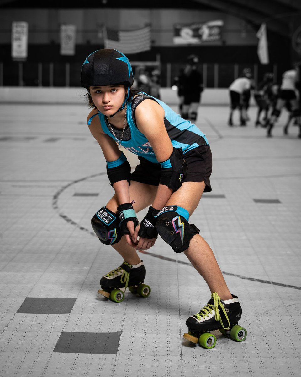 My amazing kid. @PhillyDerbyJrs