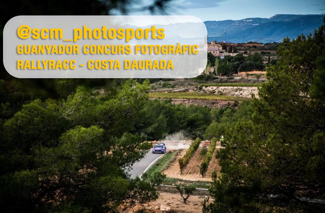 costadauradatur's tweet image. 🎉 CONCURS FOTOGRÀFIC A INSTAGRAM 🎉

🚗 Ja tenim el nom del guanyador que s'emporta un pack del @RallyRACC (samarreta, dessuadora i gorra).

😇 I l'afortunat és
🏆 scm_photosports 🏆   

👏 Enhorabona per aquesta captura del RallyRACC al seu pas pel #Montmell.

#CostaDaurada