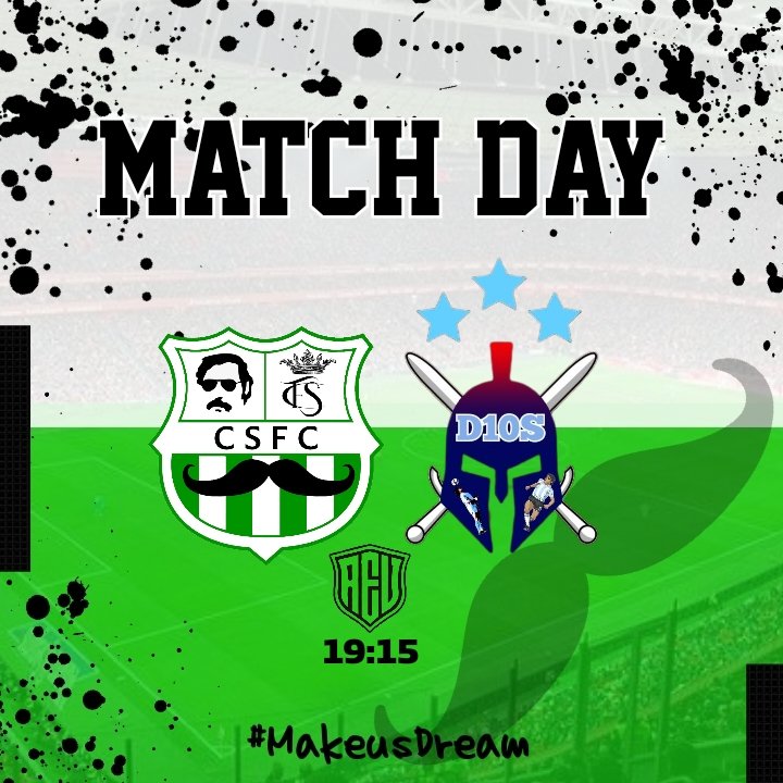 #MatchDay ⚔️

⚽ Chimbote Stars x Warrios
🏟 Pinganasio Girartod
⏰ 19:15H 🇨🇴🇲🇽 21:15H 🇦🇷🇧🇷 
🏆 Liga de Ascenso

📺 twitch.tv/tuquissj?sr=a

#MakeUsDream☄️