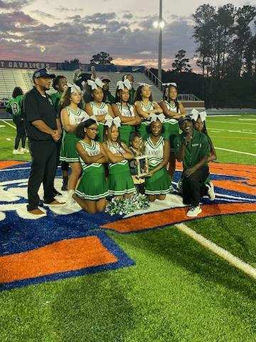 KMMPMPanthers's tweet photo. Congratulations #KMMPM Panthers! You did it again! 🗣️3rd consecutive year @RichlandTwo Middle School Football Champions! 🏆(Final Score: 21-0) #Premier job coaches, players, cheerleaders, and supporters! #threepeat #GoPanthers https://t.co/WPnIHnsocJ