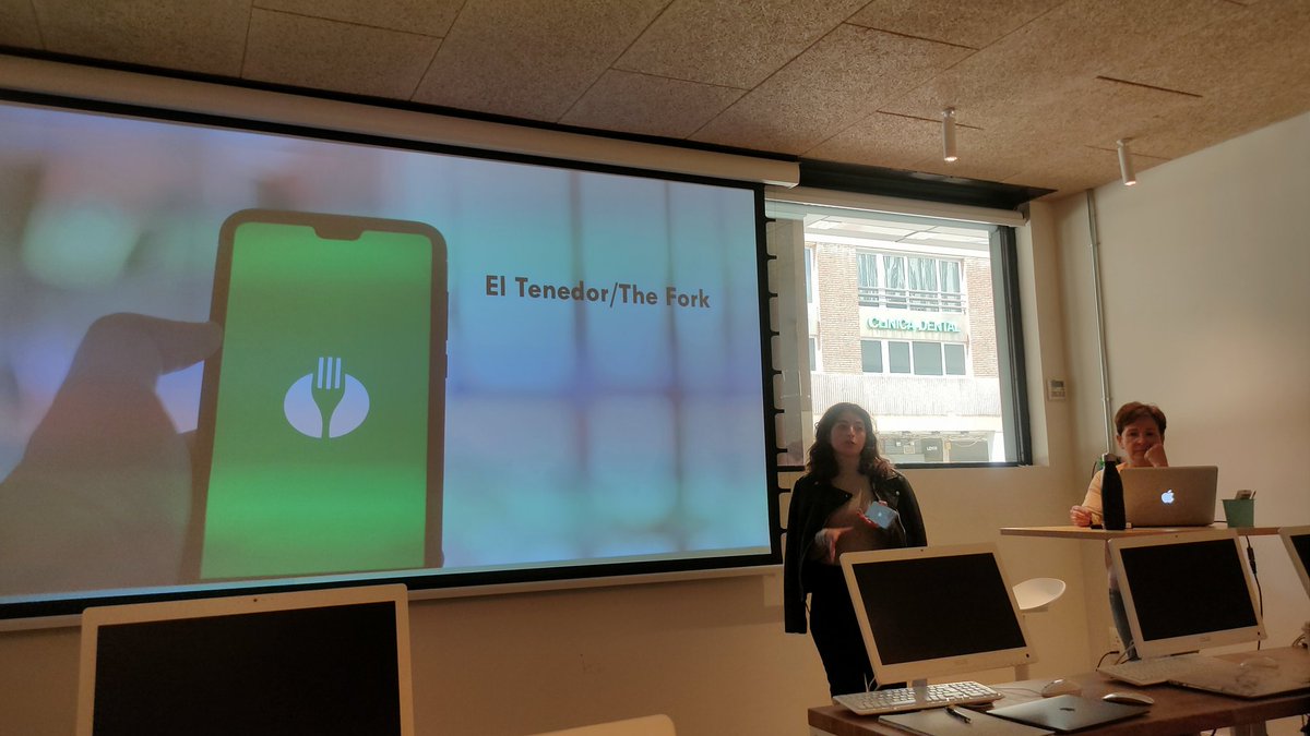 GuardiansAgency's tweet photo. @InesmarketingCM y @sofiapastranam nos cuenta cómo funciona @thefork_es https://t.co/JAPeikSImq