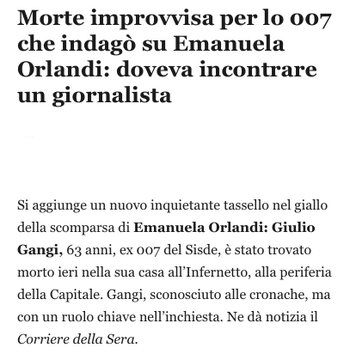 Digory95's tweet photo. Altro che Dan Brown.
#EmanuelaOrlandi 
#Vaticangirl 
#JusticeforEmanuela https://t.co/FUUO3uAKRE
