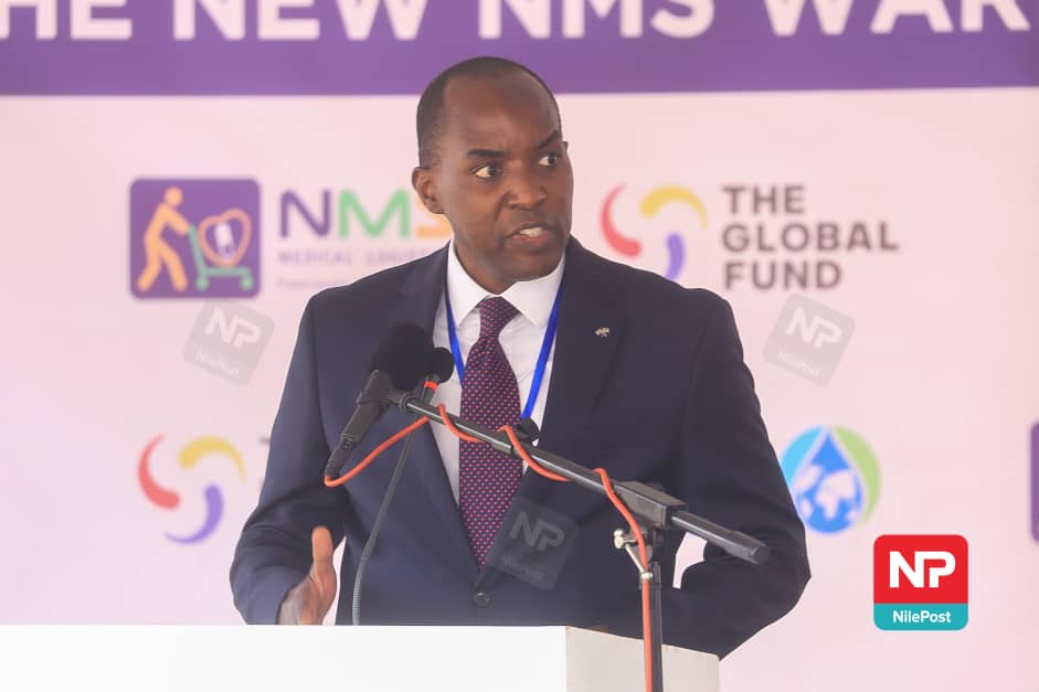 NBS Television (@nbstv) on Twitter photo Board Chairperson Global Fund, <a href="/UGANDACCM/">Global Fund Uganda</a>, Andrew Musoke: The investments that the Global Fund and other partners have made in Uganda's health system have been boosted by the country's strong and visible leadership.
#NMSWarehouseLaunch #NBSUpdates Board Chairperson Global Fund, <a href="/UGANDACCM/">Global Fund Uganda</a>, Andrew Musoke: The investments that the Global Fund and other partners have made in Uganda's health system have been boosted by the country's strong and visible leadership.
#NMSWarehouseLaunch #NBSUpdates