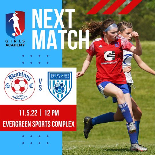 Beadling2009GA's tweet image. We are on the road this weekend! Looking forward to meeting our new friends @TSJ_FCVirginia and @metroutd 

#oneteamonemissiononegoal #weoverme #weartheB @GAcademyLeague @BeadlingSoccer