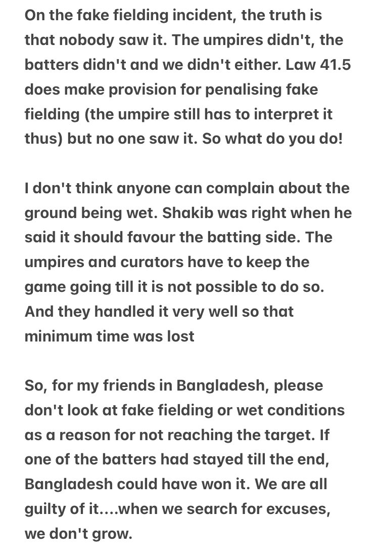 ankt171's tweet photo. “ When we search for excuses, we don't grow ” 
 #INDvsBAN #ViratKohli𓃵 #cheating #T20WorldCup #harshabhogle #statement https://t.co/YjjHGM8CWE