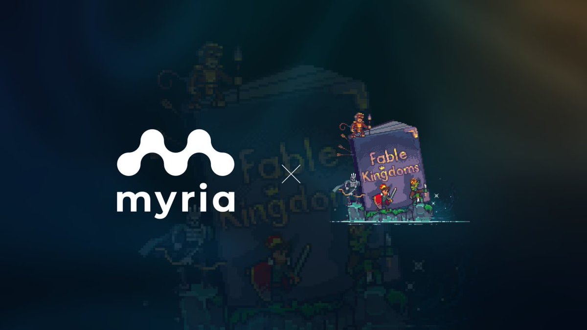 Solving the blockchain trilemma is no mean feat. But @myria nailed it. It’s why Fable Kingdoms has chosen to partner with Myria’s leading L2 scaling solution. With instant transactions, Ethereum’s impregnable security, and ZERO gas fees, we are in good hands. 

#PoweredbyMyria