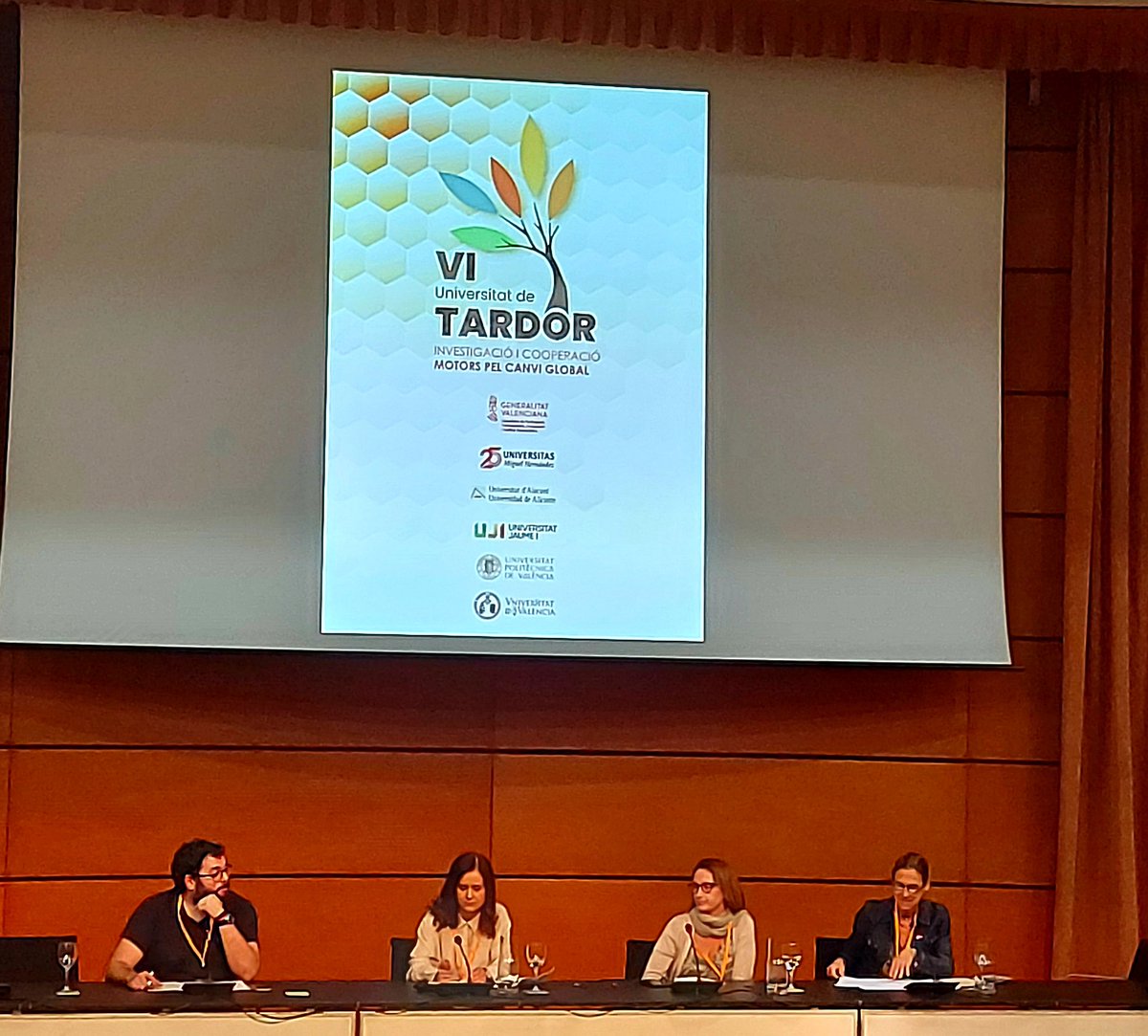 Lucy Anne Parker <a href="/lucy_umh/">Lucy Anne Parker</a> de <a href="/UniversidadMH/">UMH</a> argumenta que cal desenvolupar metodologia d'avaluació innovadora en matèria d'investigació en cooperació a la #VIUniversitatDeTardor