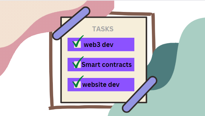 Any new #web3jobs / dev-need #NFTProjects  ?!!!

READY for any web3 devlopment includes:

> Smart contract devlopment
> Mint dapp
> Website devlopment
> Your own $CRYPTO devlopment
> Setting up your new #NFT project!

    ------------------------DM --------------------------