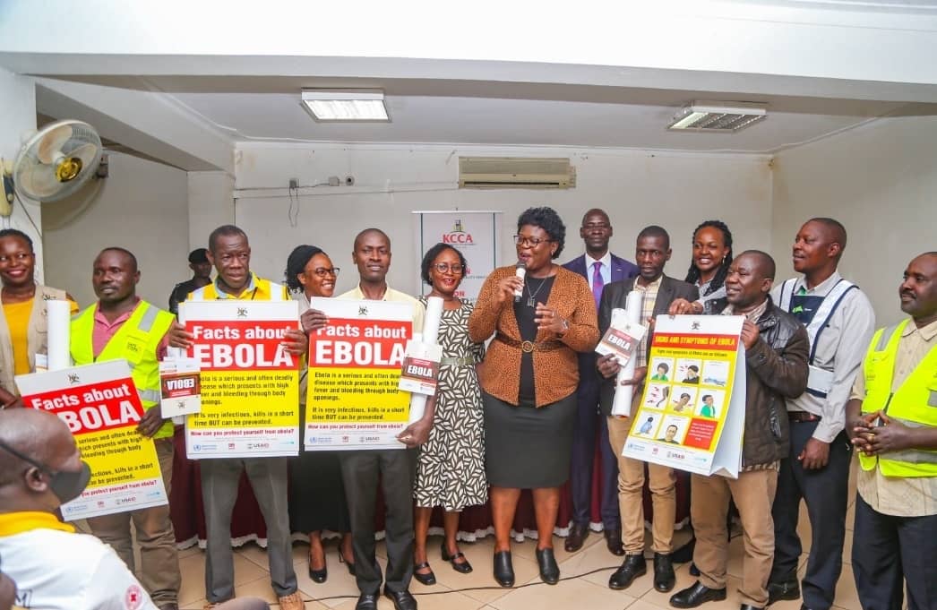 Mayambalarry's tweet photo. At the Public Health awareness campaign against Ebola with Bodaboda fraternity in Kampala @RugyendoQuotes @CanaryMugume @dorothykisaka @rkalumba1 https://t.co/ZMjjfAbcaI