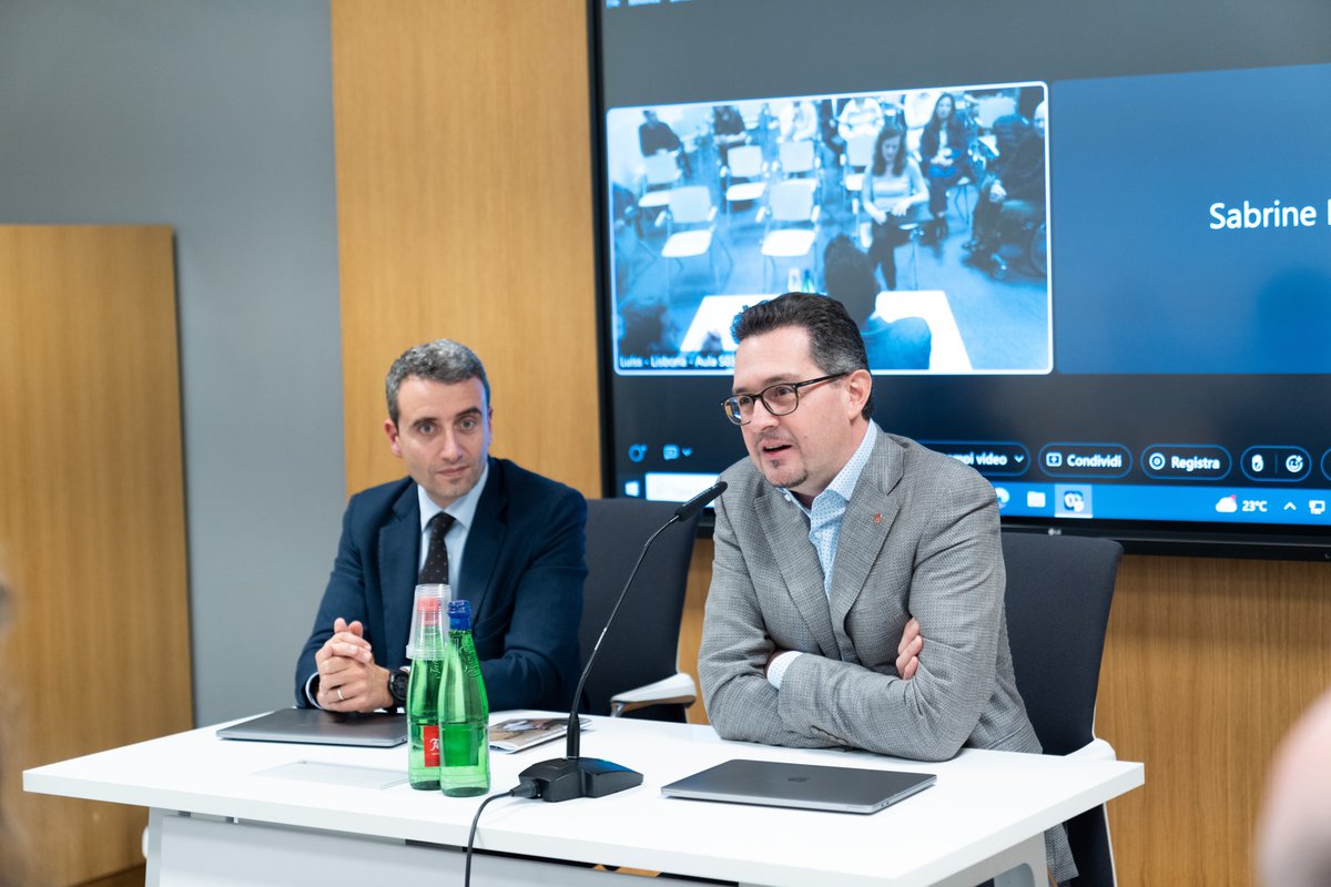 UniLUISS's tweet photo. Oggi si è tenuto l'incontro tra gli studenti e i docenti della 1°edizione del PhD in Cybersecurity in partnership con la @SapienzaRoma. Il dottorato si propone di formare ricercatori capaci di operare sia nell’ambito accademico, sia nell’ambito di istituzioni pubbliche e private. https://t.co/RJi7RAGJco