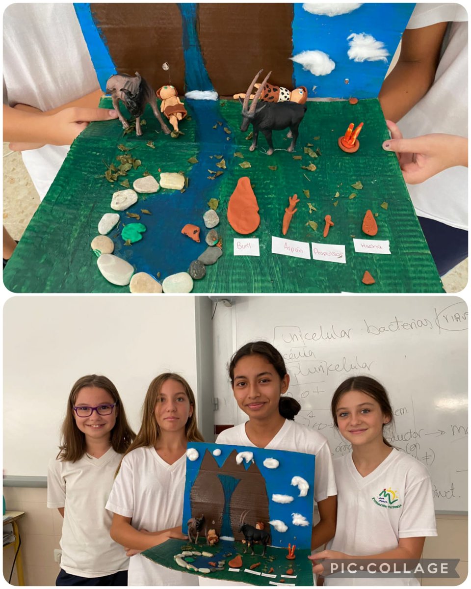 Padre_Jacobo's tweet photo. 🔝🦣🛖Los alumnos de 1° ESO acaban su tarea cooperativa sobre Prehistoria con una gran exposición oral a los compañeros.
#aprendizajecooperativo 
#ecoaulasfv 
#colegiosdiocesanos 
#historiadivertida https://t.co/DbQCiPlVTl