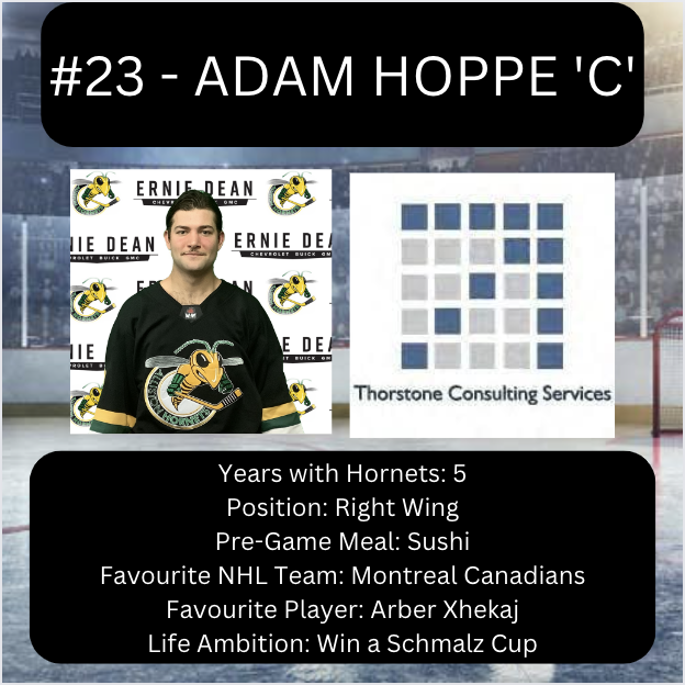 AllistonHornets's tweet photo. Starting off the Player of the Week series, we have captain Adam Hoppe and one of our assist captains Ben Taylor.
#allistonhornets
#playwithgrit
@play_the_pj https://t.co/WEpA1G6saF