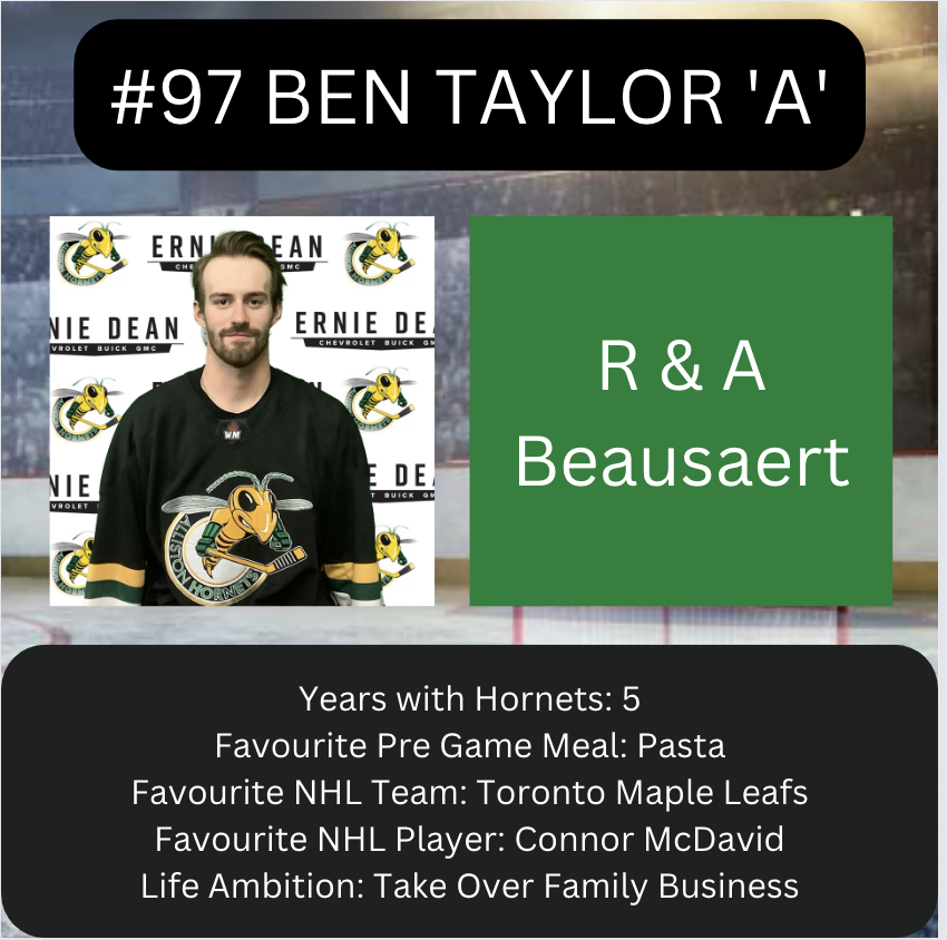 AllistonHornets's tweet photo. Starting off the Player of the Week series, we have captain Adam Hoppe and one of our assist captains Ben Taylor.
#allistonhornets
#playwithgrit
@play_the_pj https://t.co/WEpA1G6saF