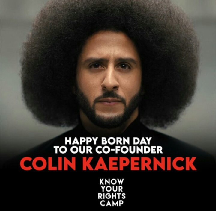 Happy 35th Birthday, Colin Kaepernick!! 