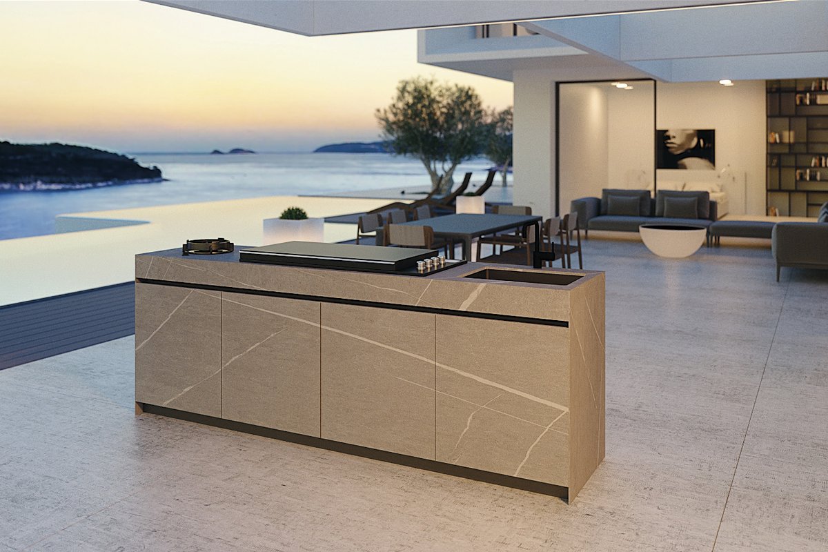 This upmarket weather-resistant range from Novara, available from Jurassic Kitchens, is durable and seriously stylish devonhomemagazine.co.uk/in-the-shops/j… <a href="/jurassickitchen/">Jurassic Kitchens and Living Spaces</a>