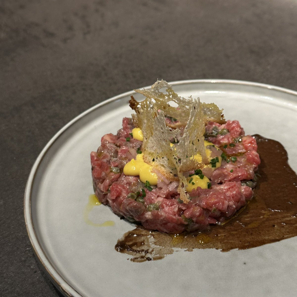 stalwart on the menu

EX DAIRY RUMP CAP BEEF TARTARE | CAPERS | BLACK GARLIC | MUSTARD | PICKLED SHALLOTS

It’s all about the @butcherfarrell aged beef.
We have some limited availability for this week so follow the link in bio to book your table now 
#manifestliverpool