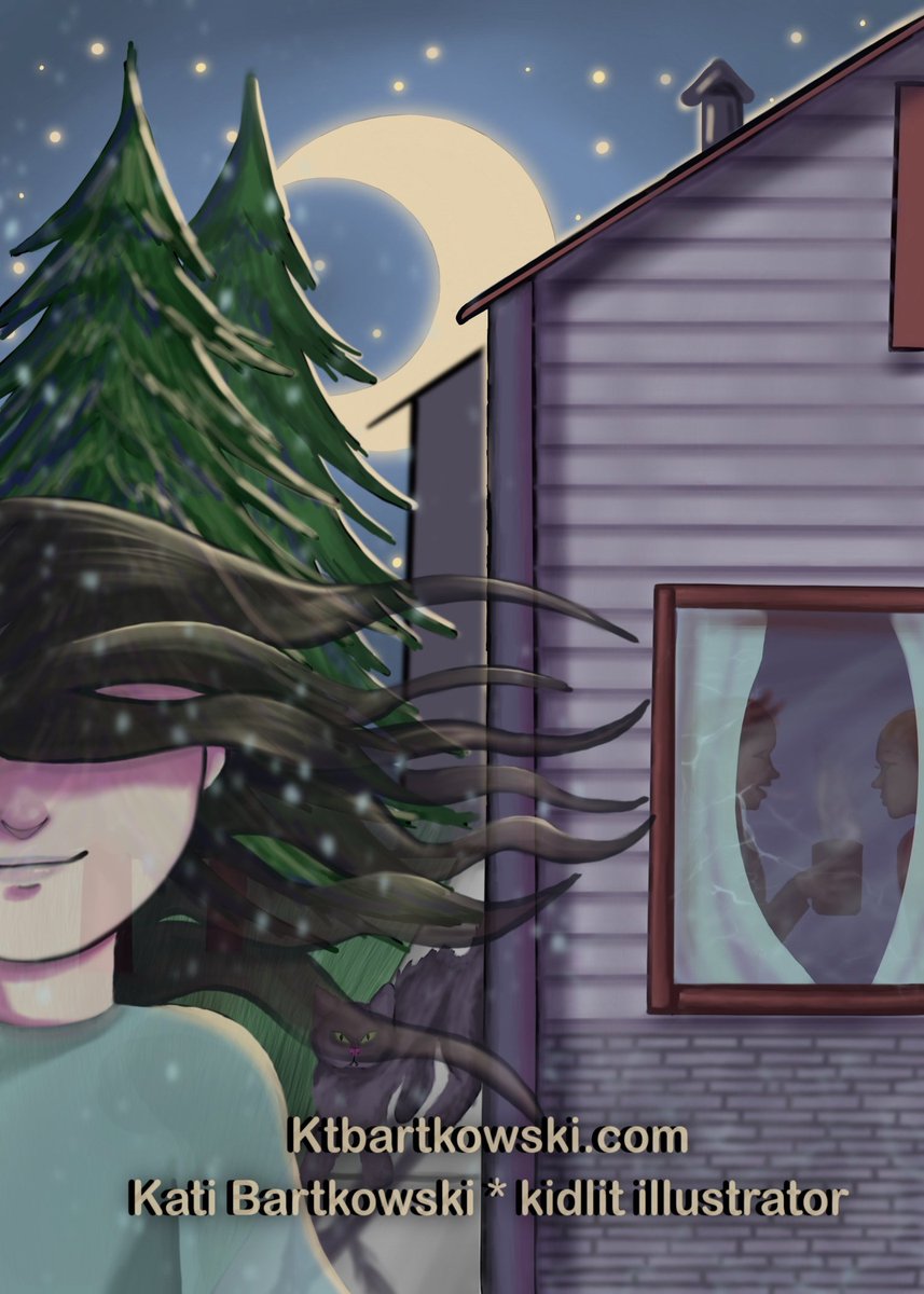 Happy #KidLitArtPostcard day!!! 

#illustrator #kidlitart 

Ktbartkowski.com