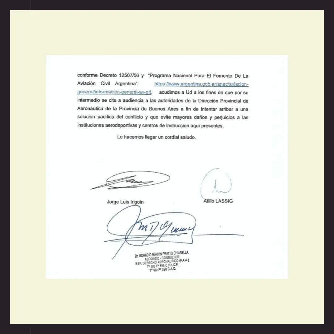 Sociedad Argentina de Aviación tweet media