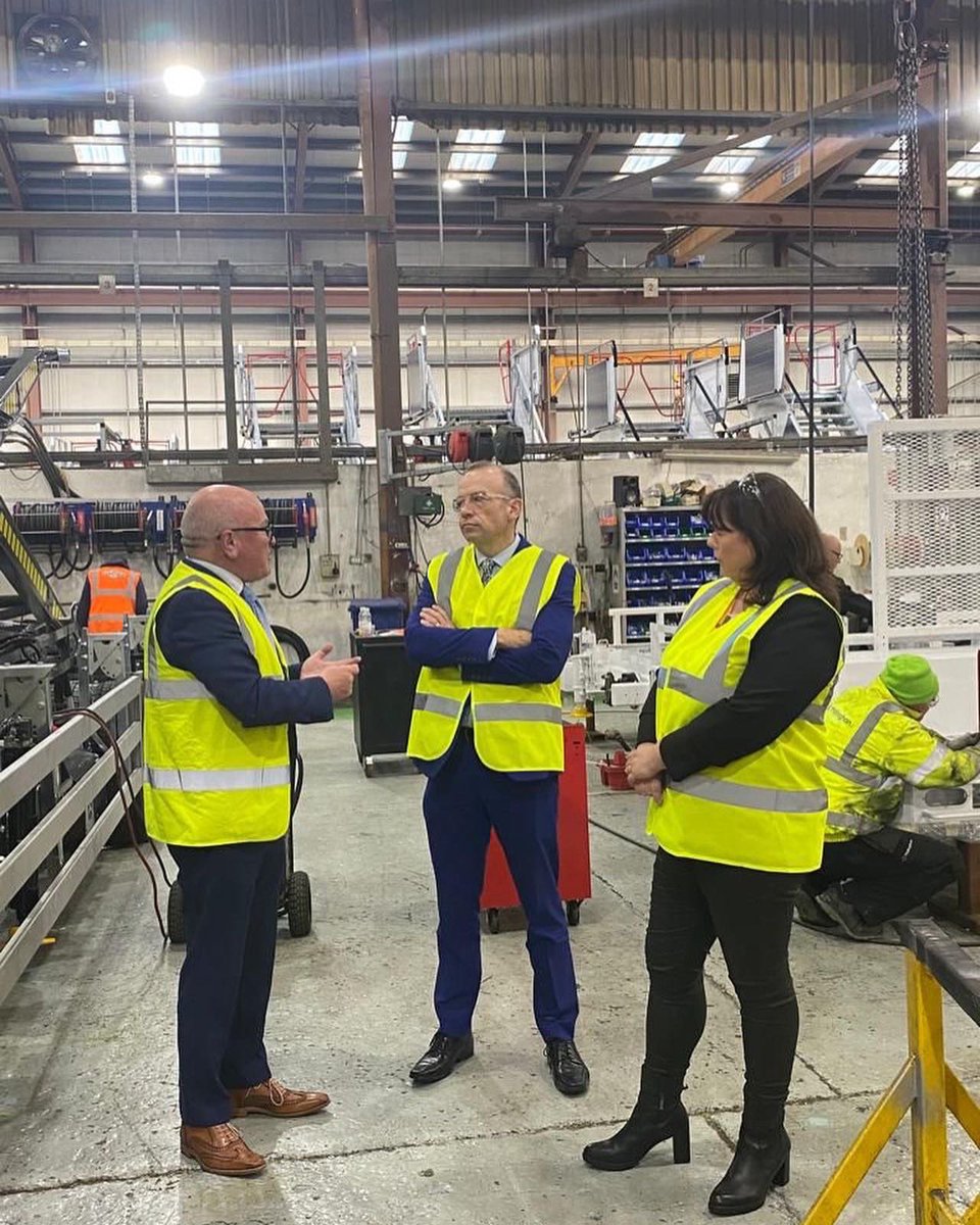 I'm delighted to be at <a href="/MALLAGHAN_GROUP/">Mallaghan</a> during #TradeWeek, one of the world's fastest-growing manufacturers in the Global Aviation sector.

An interesting discussion of how the UK's new Free Trade Agreements can provide further opportunities for Northern Ireland exporters.