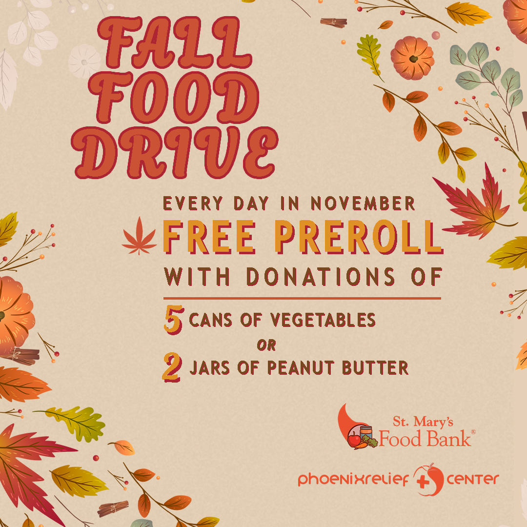 PhxReliefCenter's tweet photo. Help Phoenix Relief Center and @StMarysFoodBank   feed hungry families this holiday season. Donate 5 cans of vegetables or 2 jars of peanut butter and we will hook you up for your generosity. https://t.co/7LdY6R0UpH
