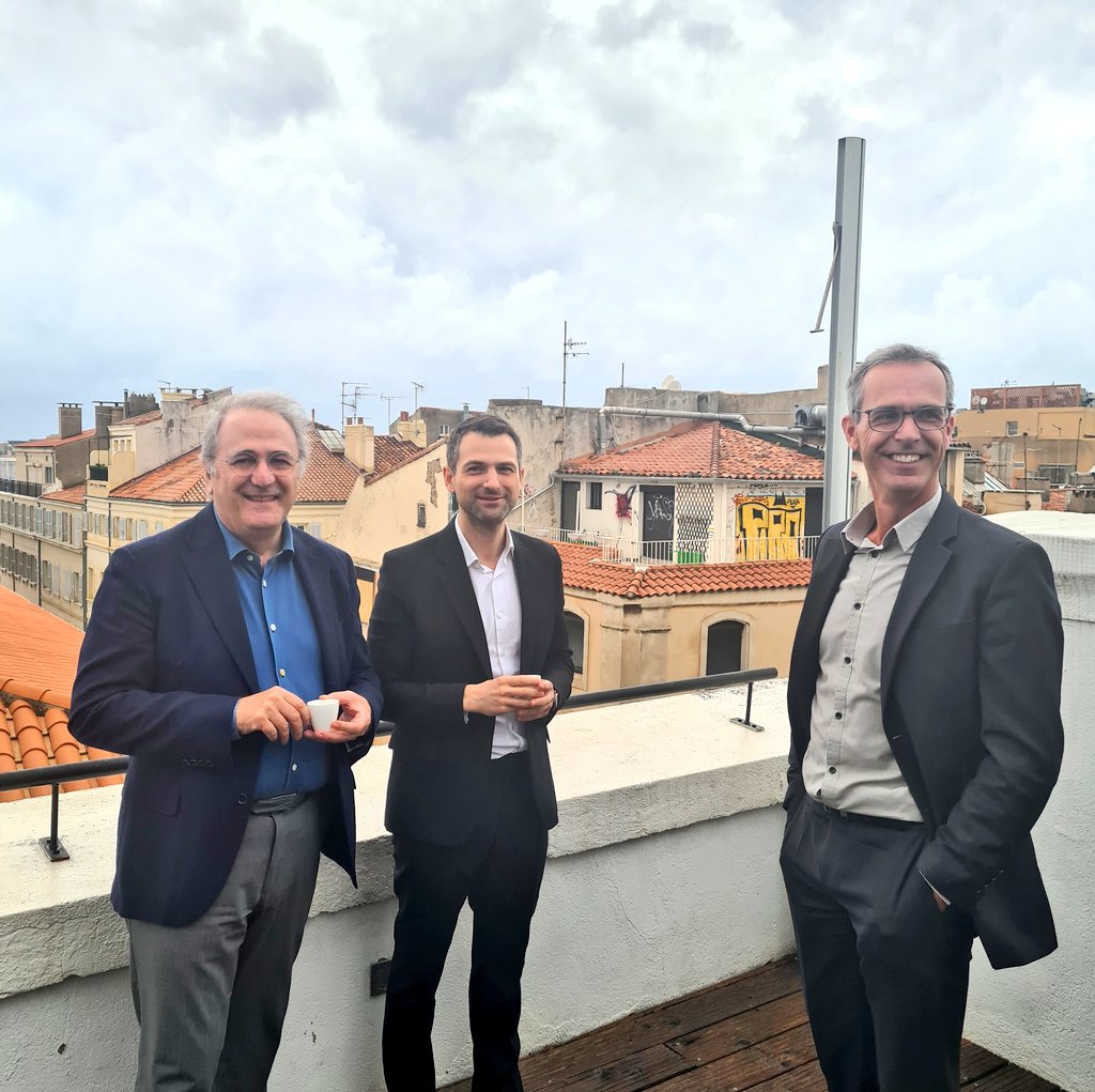 MARSEILLE I Avec le Président du <a href="/MEDEF_Sud/">Mouvement des Entreprises de France Sud</a> et du Medef84. Des échanges productifs sur le développement de notre réseau dans le #Vaucluse. Un département important où nous comptons prendre toute notre place. Bravo Brice pour toutes les actions envisagées. Compte sur nous <a href="/medef/">Mouvement des Entreprises de France</a>